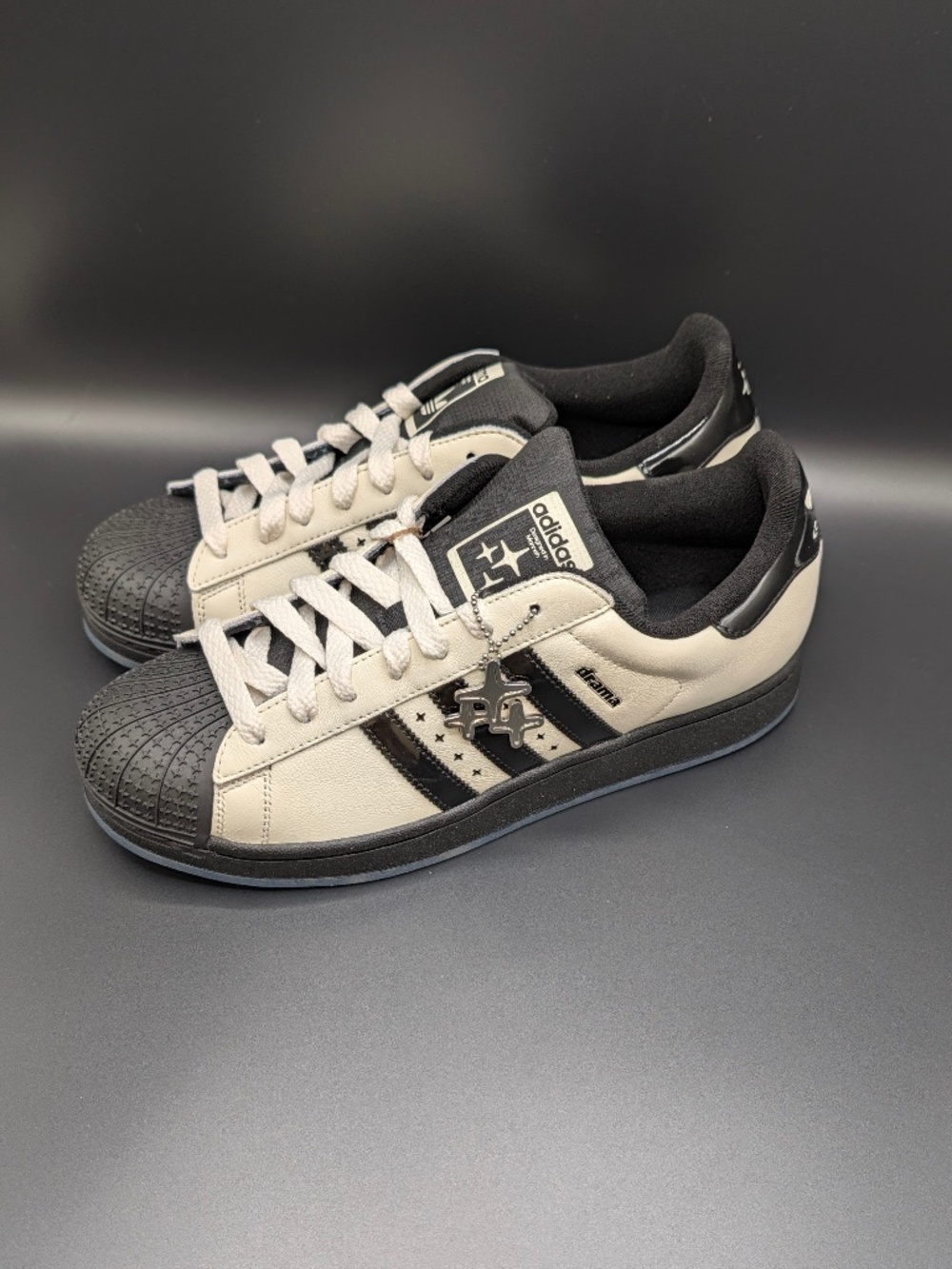 ADIDAS Superstar II x Drama Call 10 Off White Black Star Shell Toe JP8383 NWOB